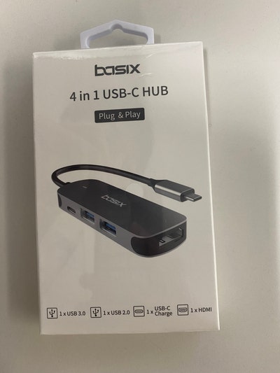 BASIX BX4H C타입허브 4포트