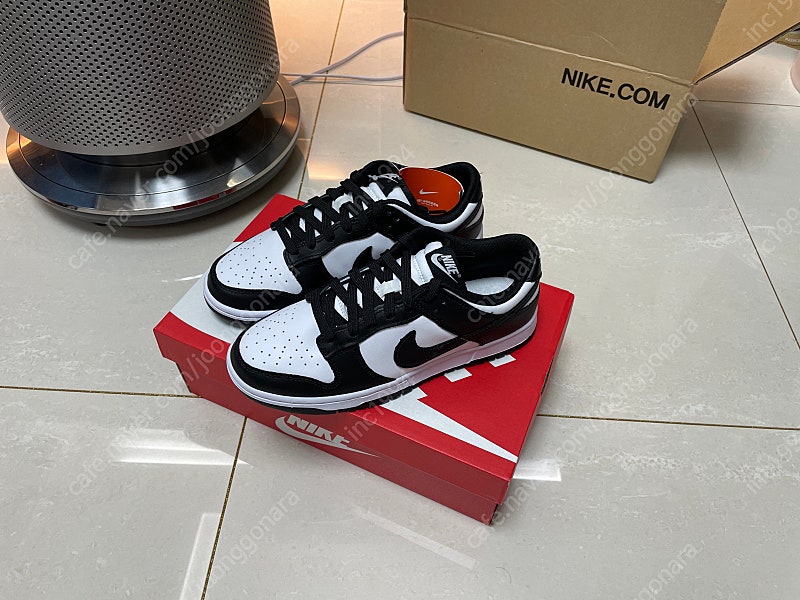 나이키 덩크로우 범고래 250 팝니다