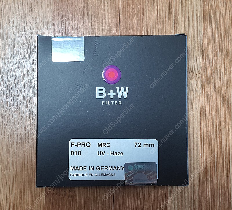 B + W 72mm UV Protection F-PRO mrc 필터