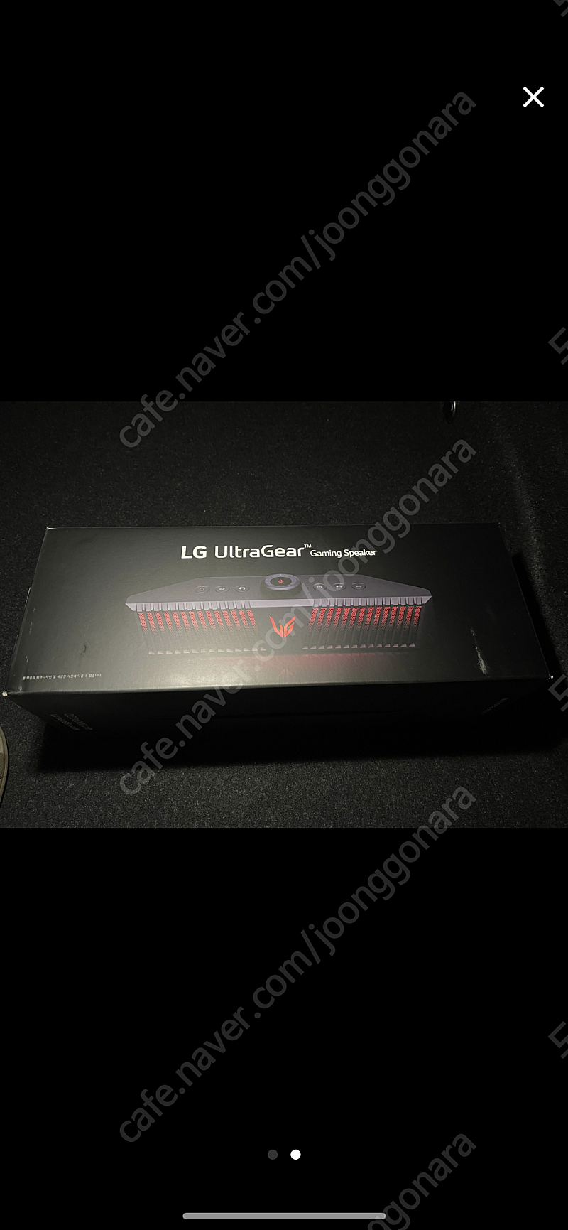 (미개봉) LG GP9 판매 -울트라기어 스피커
