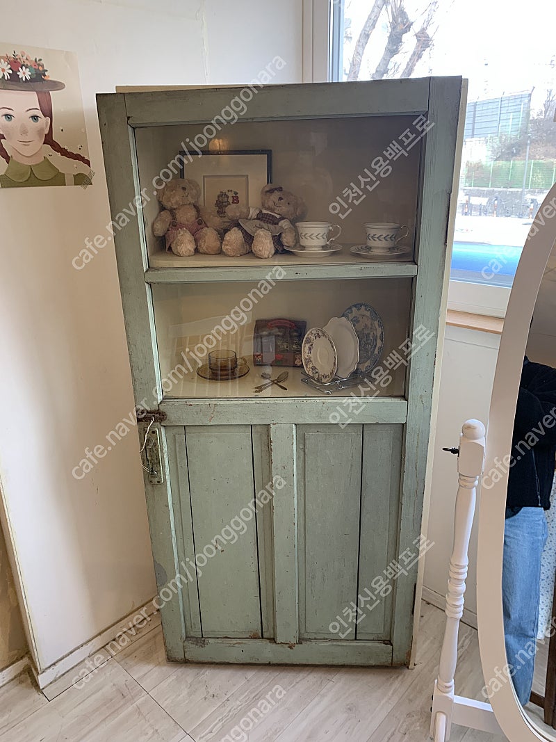 빈티지 원목 가구 수납장 진열장 | 중고나라 - 안심되는 중고거래