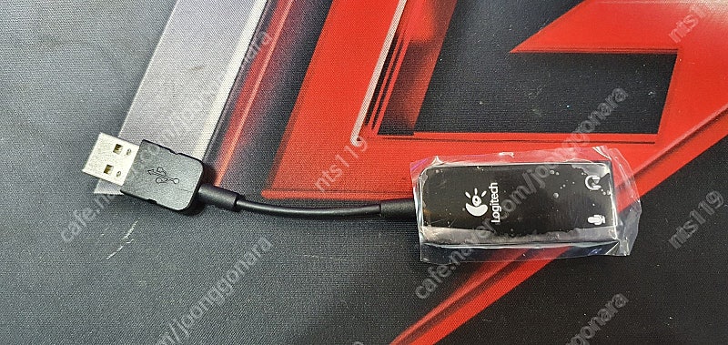 로지텍 정품 USB사운드카드 아답터입니다.​