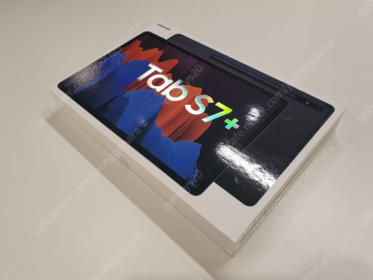 [개인] 갤럭시탭 S7+ 플러스 WiFi 256GB 미개봉 자가유통용 SM-T970