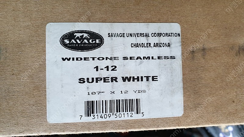 찰영배경지 사진찰영배경지 WIDETONE SEAMLESS 1-12 SUPER WHITE