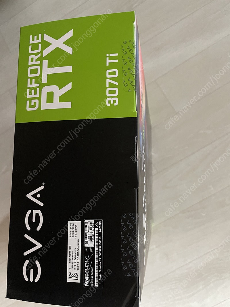 미개봉)evga rtx3070ti 판매합니다