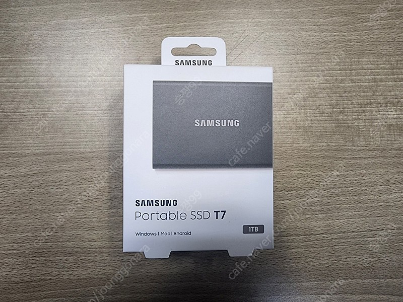 [미개봉] 삼성 포터블 SSD T7 1TB 판매합니다. 12만 5천원