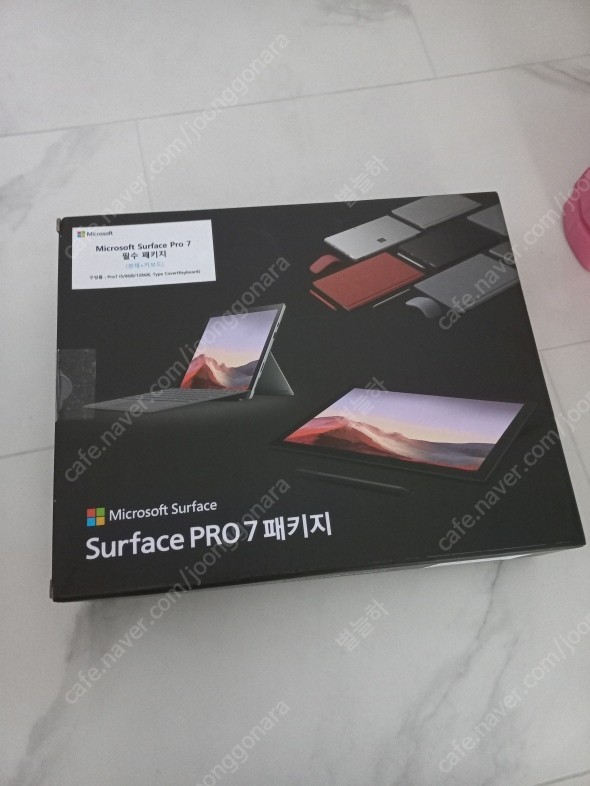 미개봉 새제품 MS 서피스 프로7 Surface Pro7 12.3 + 블랙타입커버세트 128GB 판매