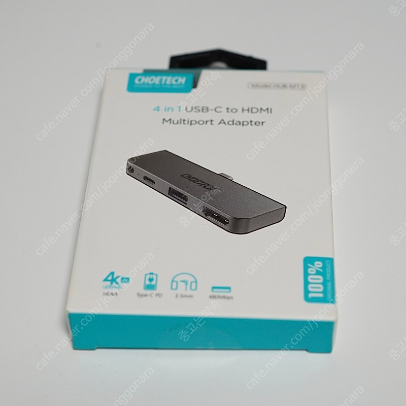 초텍 (CHOETECH) 4in1 USB-C to HDMI 멀티 어댑터 아이패드 프로