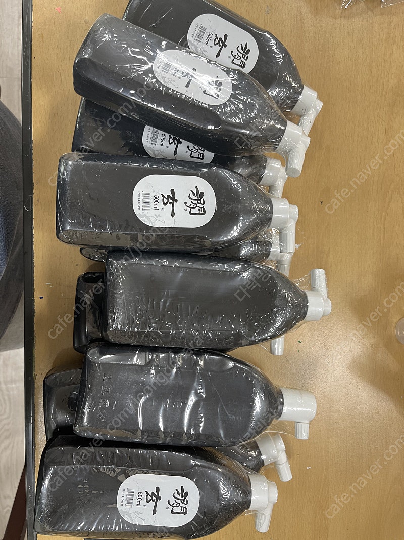 먹물500ml 새거 11개--1