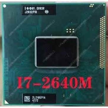i7-2640m 노트북 cpu 2세대