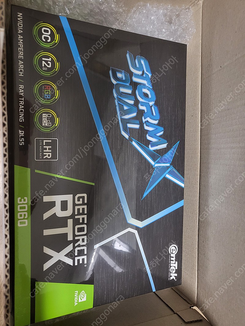 (미개봉)﻿지포스 RTX3060 STORM X DUAL D6 12GB