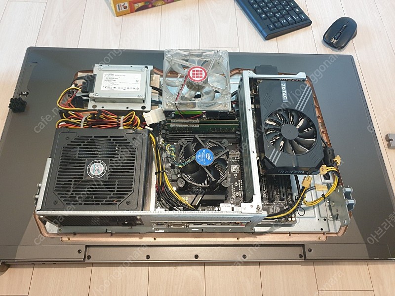 I5-6600, GTX 1060 6G, 마이크로닉스 32인치 FHD 일체형 컴퓨터