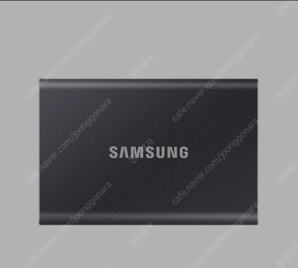 삼성 외장하드 포터블 T7 SSD 1TB 팝니다.(그레이) 새상품미개봉