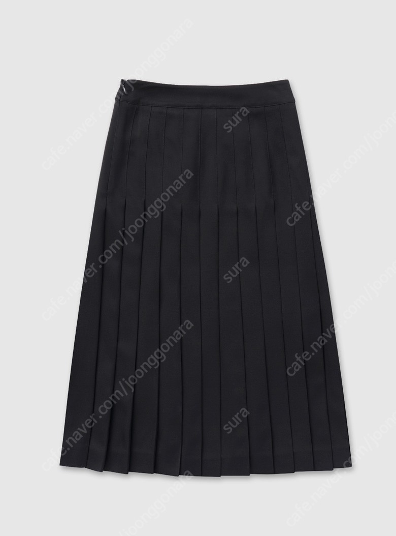 [새상품] 얼바닉30 나이프 플리츠 스커트 knife pleated skirt 1사이즈