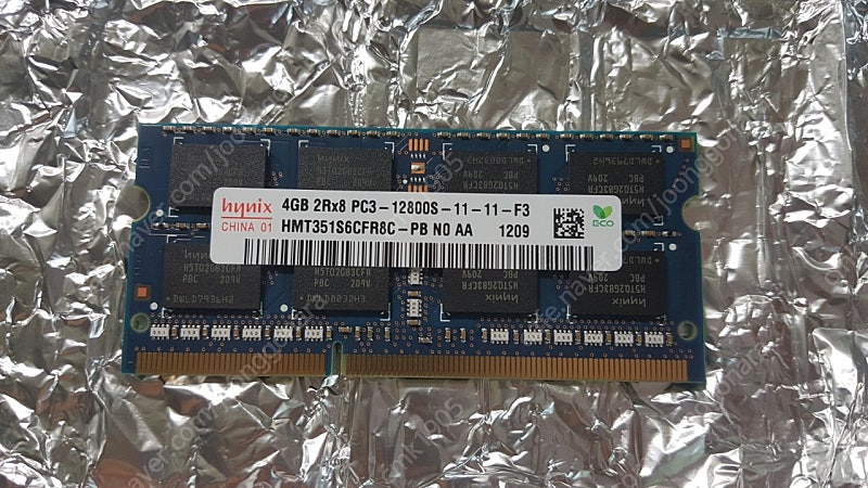 노트북 램 RAM 4기가 4G (개당 1.1만)