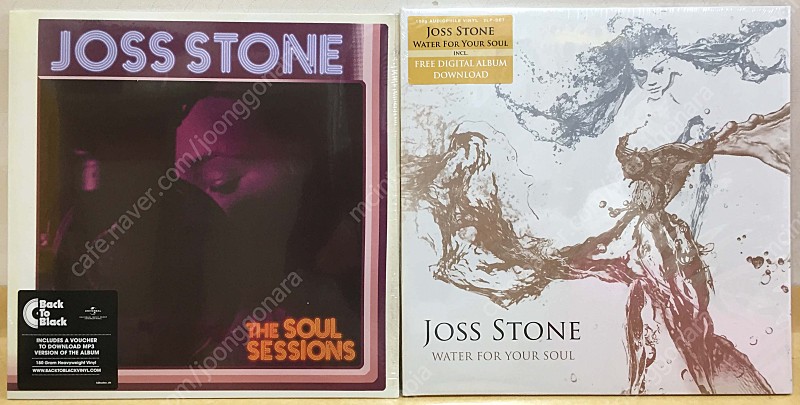 LP ; joss stone 조스 스톤 엘피 음반 2장 판매 여성 보컬 음반