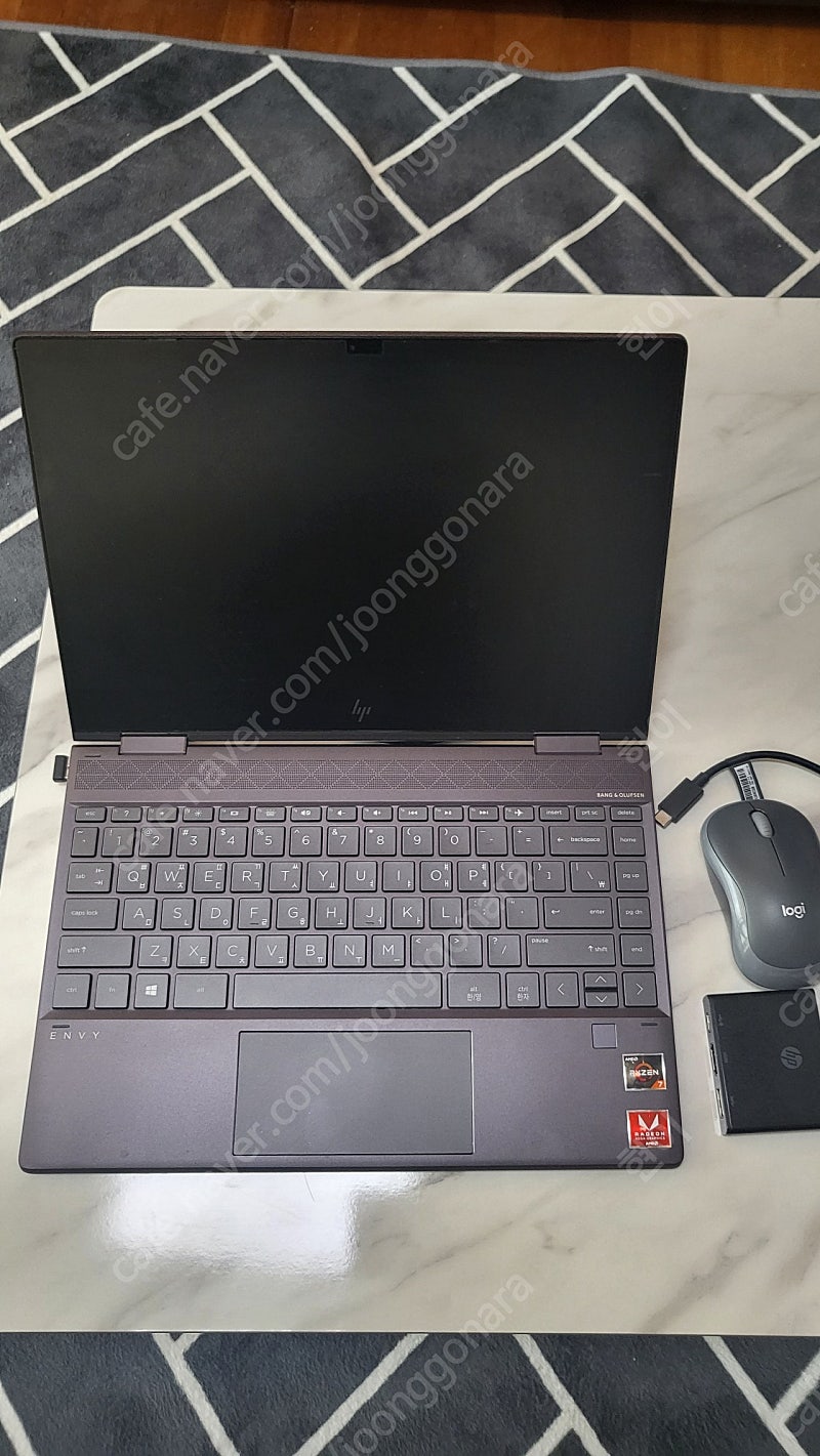 hp x360 enby ar7800au 노트북 팝니다