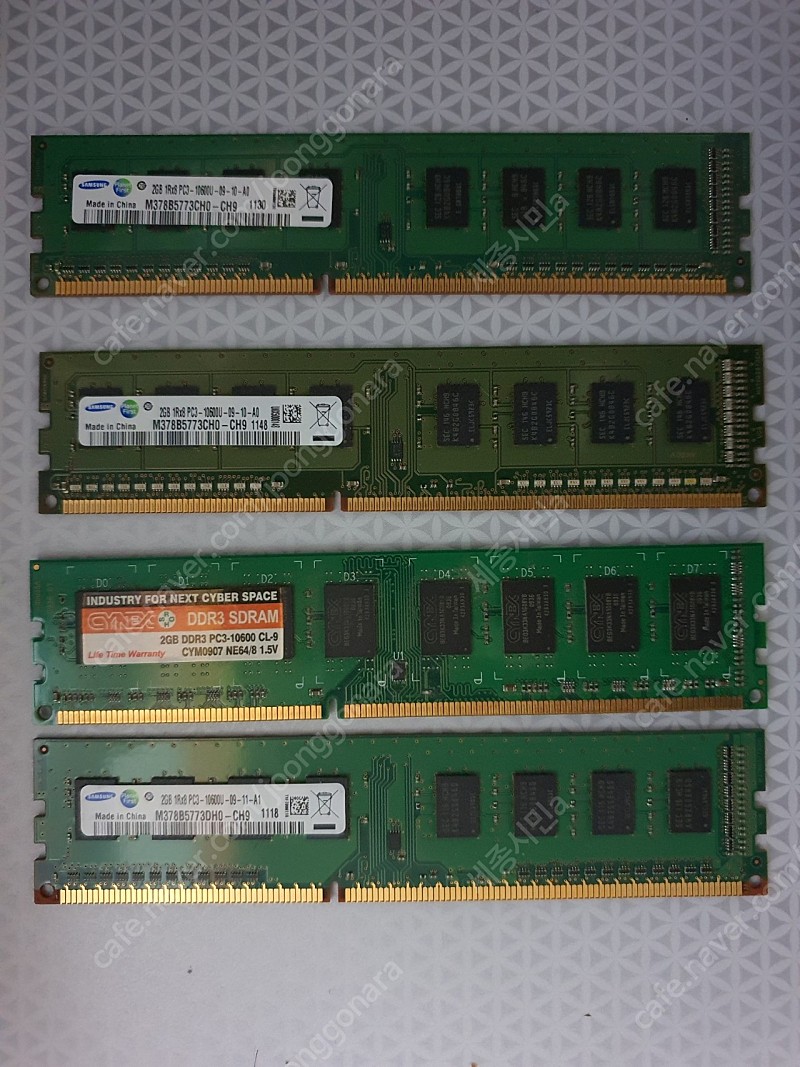 DDR3 8GB (2GB × 4) RAM 메모리