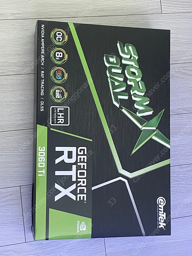 이엠텍 rtx3060ti storm 그래픽카드