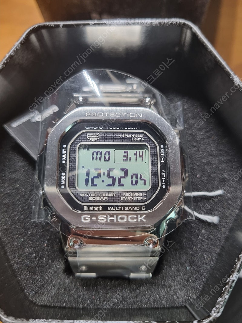 지샥 GMW-B5000D-1DR 실버풀메탈--1