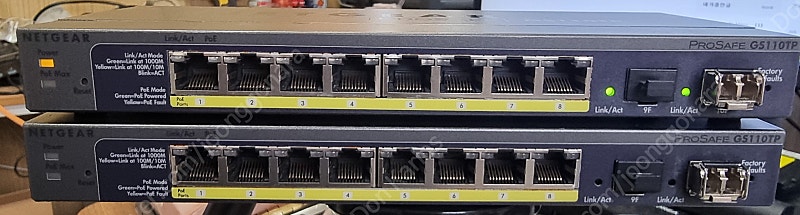 넷기어 GS110TP Poe 스위치 허브--0
