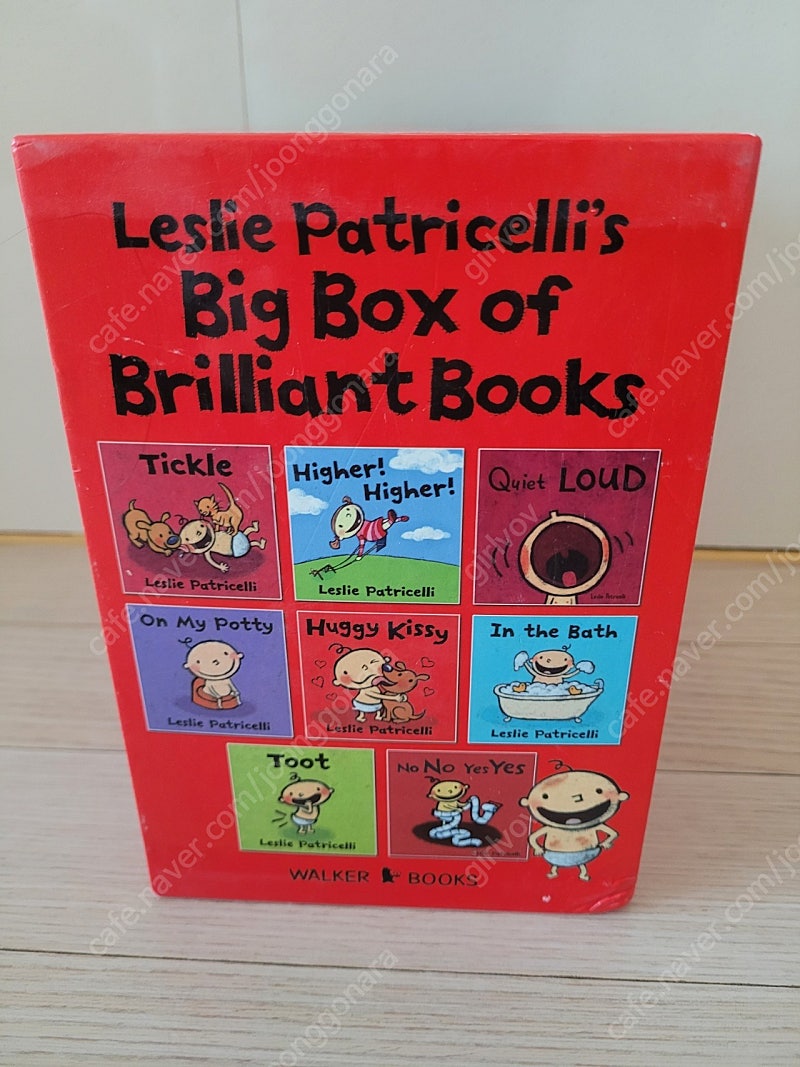 leslie patricelli 영어보드북 big box of brilliant books 택포 유아동도서/음반 중고나라