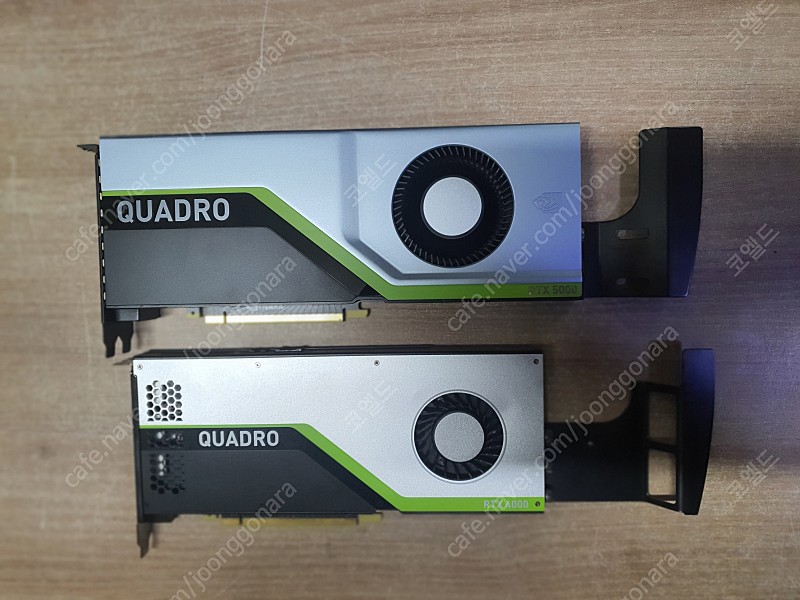 [판매]Quadro RTX 5000 2개 / Quadro RTX 4000 2개 팝니다.