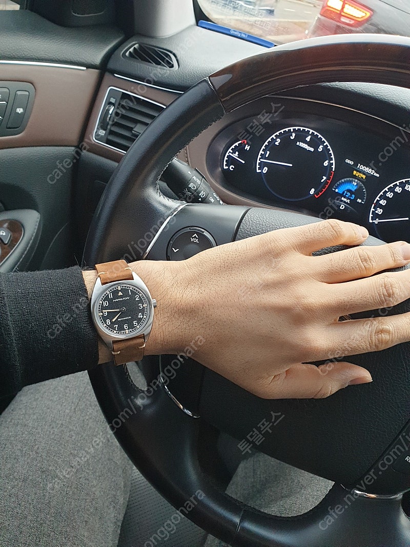 소가죽 스트랩 러그 18mm 민트급--4