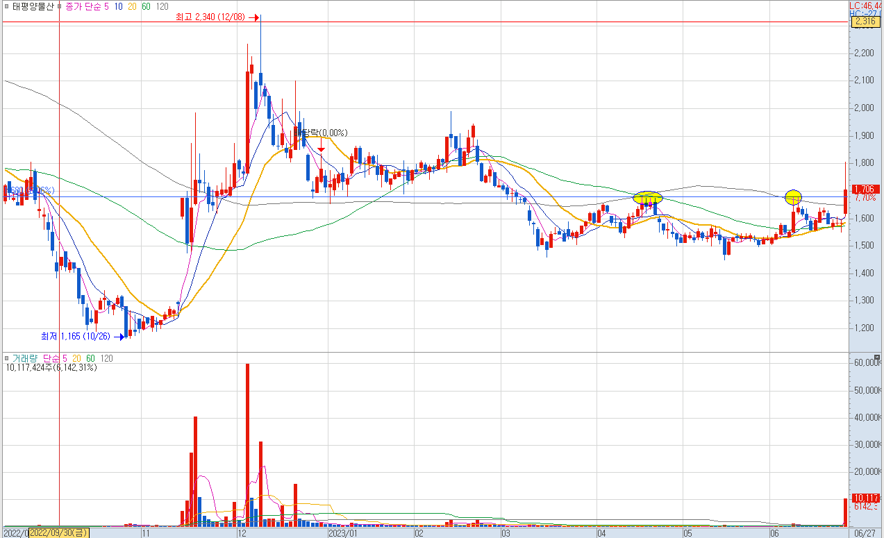 오늘의 주식 - 태평양물산 - 23년06월28일 : 네이버 블로그