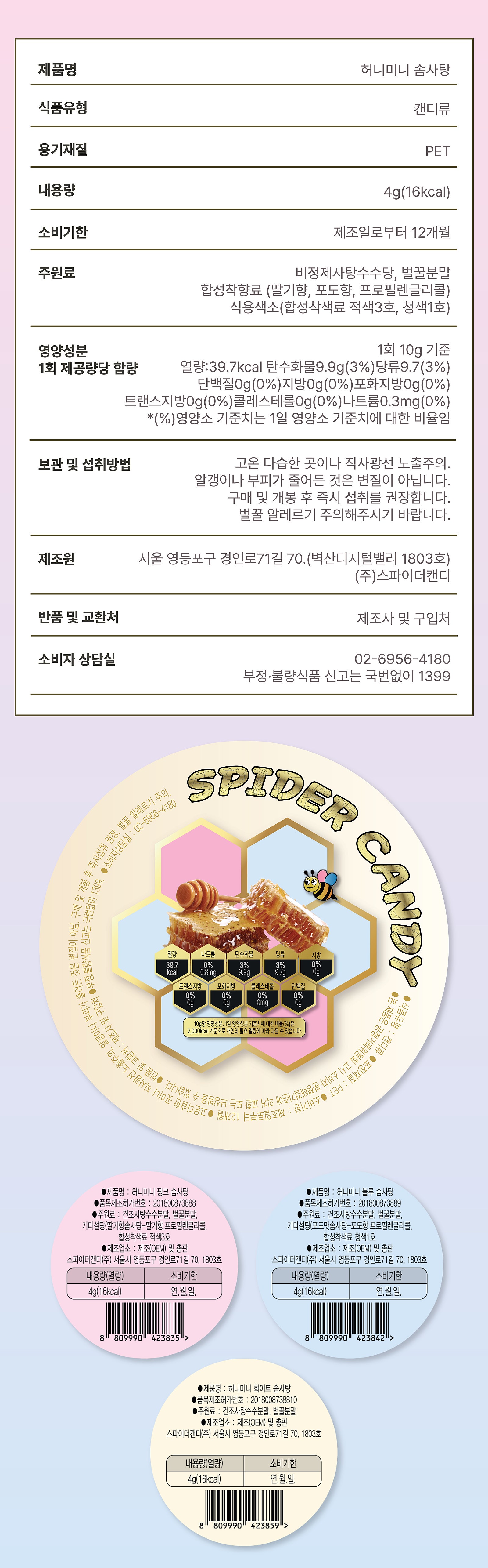 스파이더캔디(주) 이미지