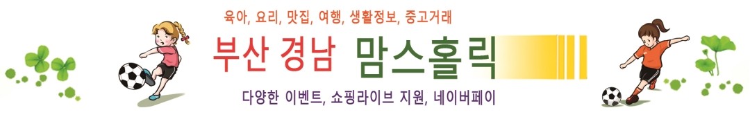 부산 경남 맘스홀릭 육아생활정보,쇼핑라이브,네이버페이