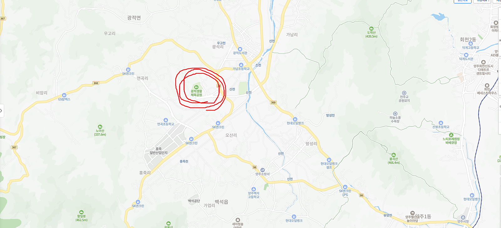양주문예회관 이미지