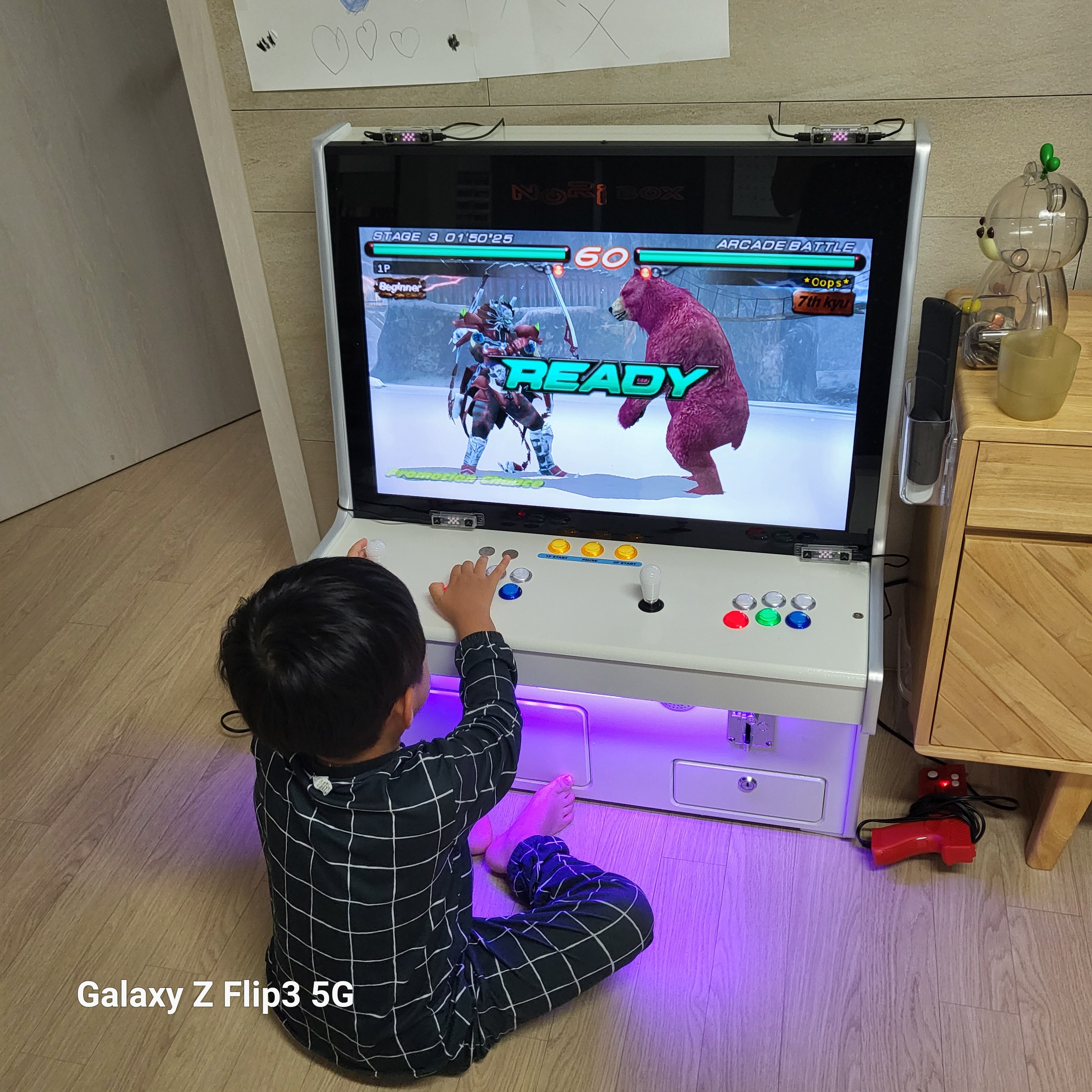 아이가 이 오락기가 있는 식당만 가려해서 구매했어요 디 구매후기 사진 1