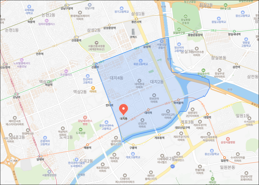 대치동 아파트 당장 임장하게 만들어 드리겠습니다