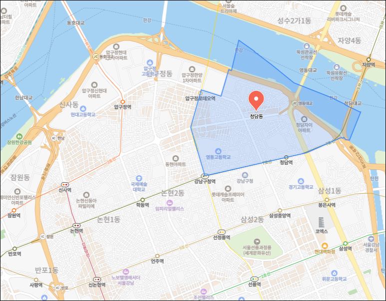 청담동 아파트 당장 임장하게 만들어 드리겠습니다