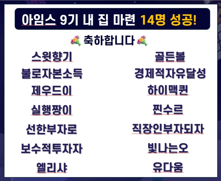대출 규제 속에서도 한 달 만에 14명 내 집 마련 성공