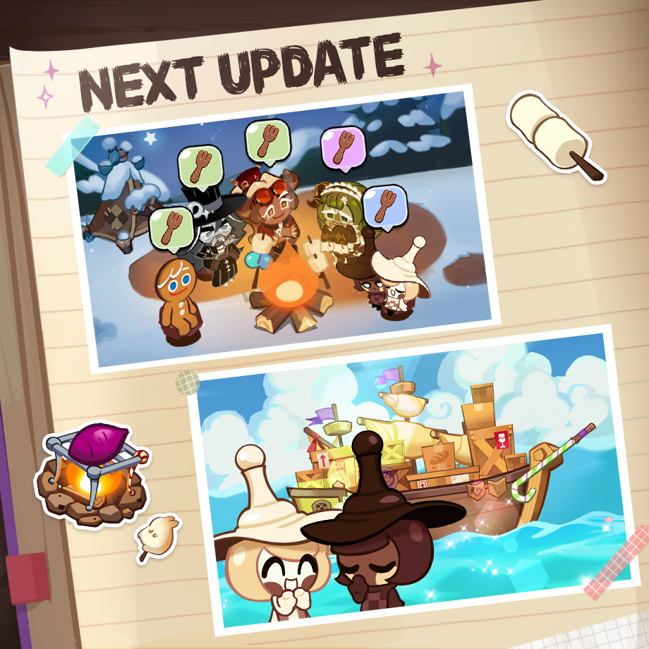 11월 19일(수) 업데이트 안내 - 쿠키런: 킹덤 : 설탕노움의 비밀창고