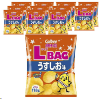 가루비 포테이토칩 연한 소금 맛 L사이즈 118g 12개