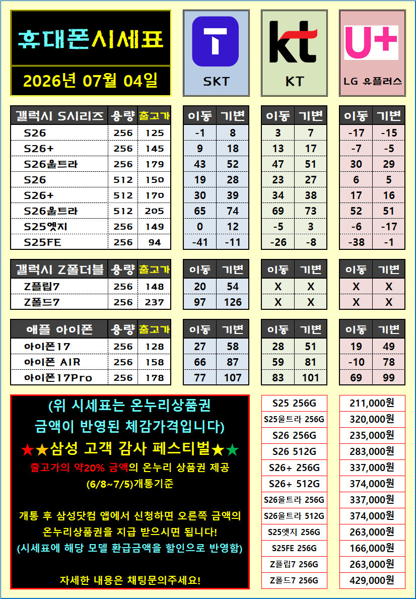 7월 5일 [울산 삼산직영점] 010-8075-2295 / 이벤트 오늘 진짜 마지막날 ! 7월에만 100분 가까이 참여해주셔서 감사합니다...! 이미지