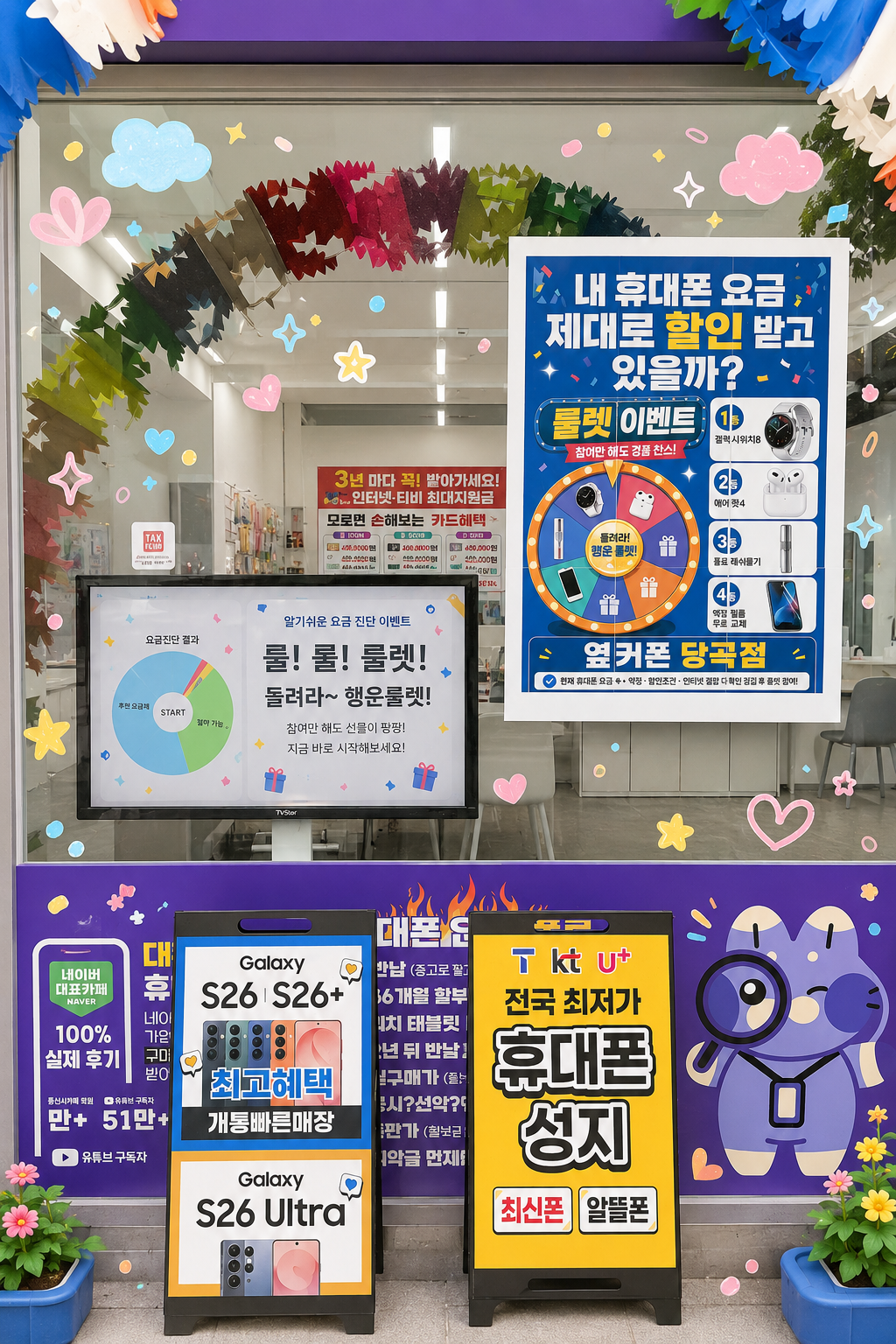 ○폴더플8사전예약○ S26탄 폭탄지원금 『폴더블7탄 25탄 아이폰17탄 재고 대량보유』 / 반납X / 재고당일수령 / 당일개통 최저가보장 / 인터넷+TV 최대지원 보장 당곡점!! 이미지