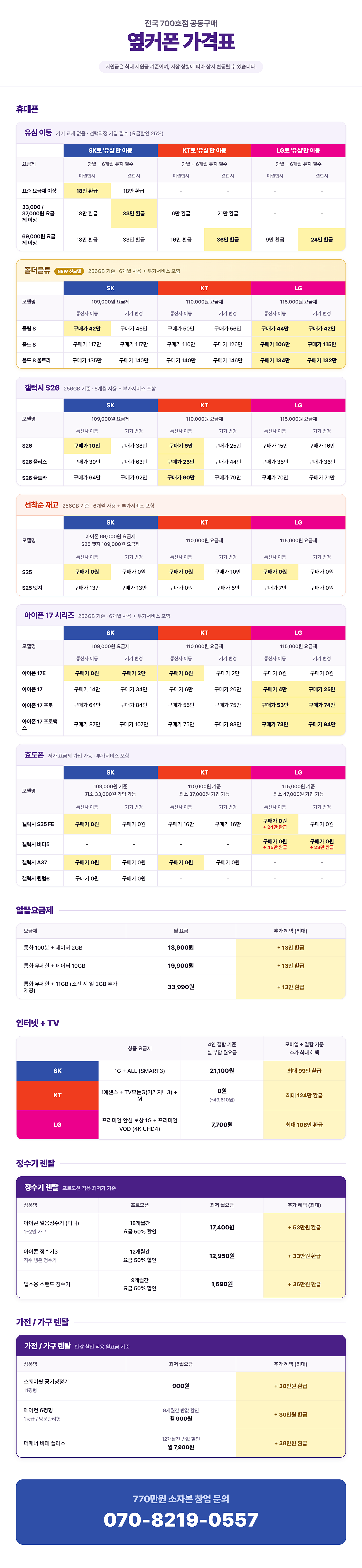 08.13 본사 최저가_시세표