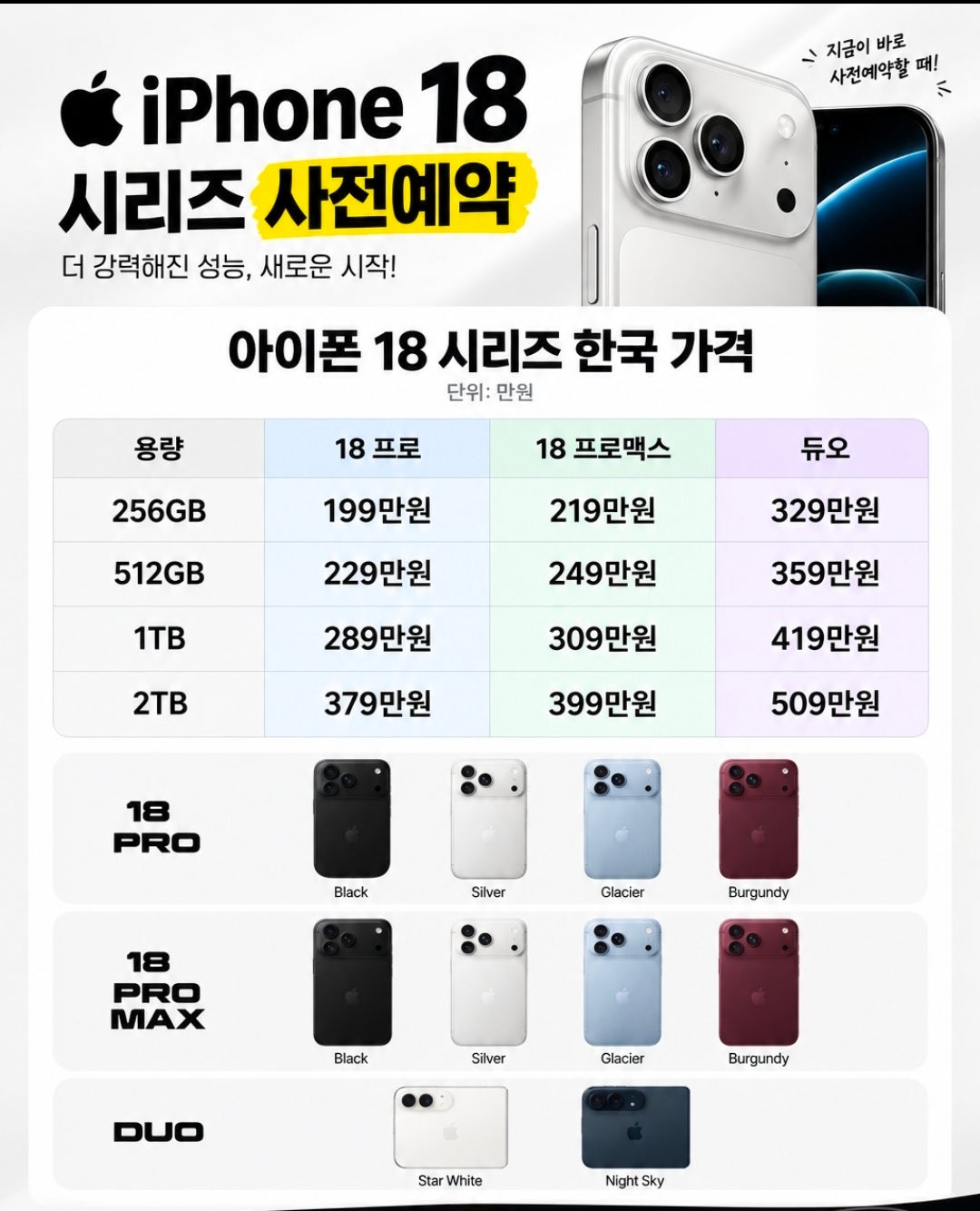 🚨옆커폰안산점(고잔역)🚨💰아이폰18사전예약💰📱📱💰매장지원금 최대💰🚨NO카드,NO말바꿈,NO기기반납,NO장기할부,NO상조🚨📡10월부터 s26시리즈 출고가 up예정(지금 구매적기)📡 이미지
