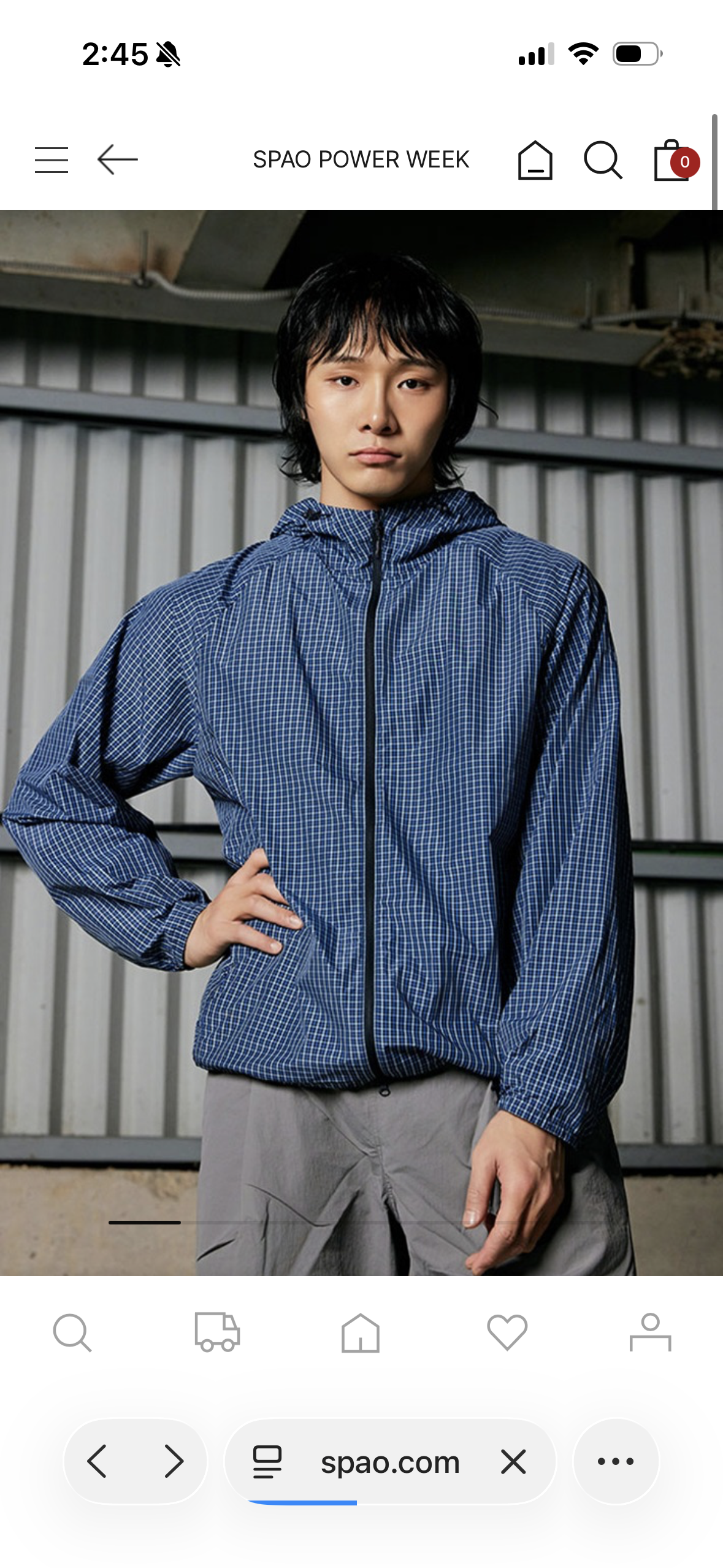 UV차단] 라이트 패커블 윈드브레이커(Mix)/남녀공용 / 36,900원